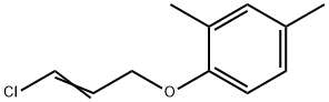 1-[(3-Chloro-2-propenyl)oxy]-2,4-dimethylbenzene Struktur