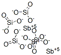 antimony(V) silicate Struktur