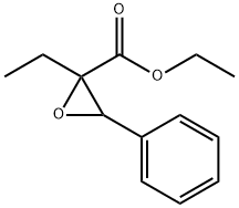 2-Ethyl-3-phenyloxirane-2-carboxylic acid ethyl ester Struktur