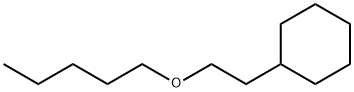 (2-Pentyloxyethyl)cyclohexane Struktur