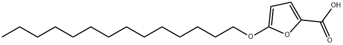 5-(TETRADECYLOXY)-2-FUROIC ACID Struktur