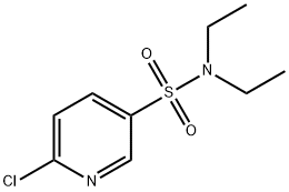 6-CHLORO-PYRIDINE-3-SULFONIC ACID DIETHYLAMIDE Struktur