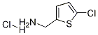 (5-chlorothiophen-2-yl)methanamine hydrochloride Struktur