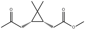 METHYL (1R,3S)-2,2-DIMETHYL-3-(2-OXOPROPYL)-CYCLOPROPANEACETATE, 96 Struktur