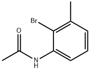 N-(3-Bromo-2-methylphenyl)acetamide Struktur