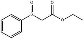 PHENYLSULFINYLACETIC ACID ETHYL ESTER Struktur