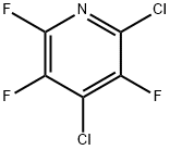 2,4-Dichloro-3,5,6-trifluoropyridine Struktur