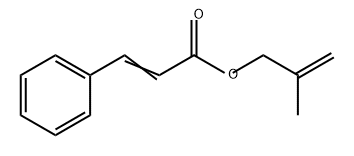 3-Phenylpropenoic acid 2-methyl-2-propenyl ester Struktur