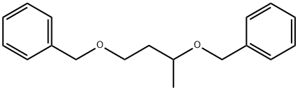 1,1'-[(1-Methyl-1,3-propanediyl)bis(oxymethylene)]bisbenzene Struktur