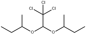 2,2'-[(2,2,2-Trichloroethylidene)bis(oxy)]bisbutane Struktur