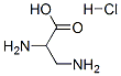 DL-2,3-DIAMINOPROPIONIC ACID MONOHYDROCHLORIDE Structure