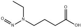 N-ETHYL-N-(3-CARBOXYPROPYL)NITROSAMINE Struktur