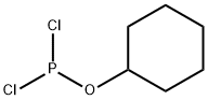 Dichlorophosphinous acid cyclohexyl ester Struktur