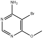 4-AMINO-5-BROMO-6-METHOXYPYRIMIDINE Struktur