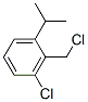 Chloro(chloromethyl)(1-methylethyl)benzene Struktur