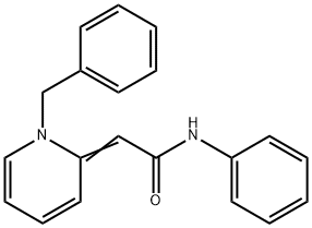 2-(1-Benzylpyridin-2(1H)-ylidene)-N-phenylacetamide Struktur