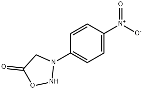 3-(4-Nitrophenyl)-1,2,3-oxadiazolidin-5-one Struktur