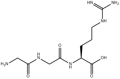 GLY-GLY-ARG ACETATE SALT Struktur