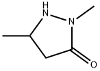 1,3-DIMETHYL-5-PYRAZOLIDONE Struktur