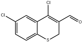 4,6-DICHLORO-2H-1-BENZOTHIINE-3-CARBALDEHYDE Struktur