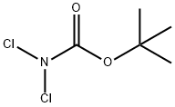 TERT-BUTYL-N,N-DICHLOROCARBAMATE Struktur