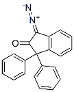 3-Diazo-1,3-dihydro-1,1-diphenyl-2H-inden-2-one Struktur