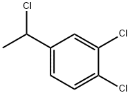 1,2-dichloro-4-(1-chloroethyl)benzene Struktur