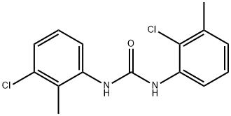 N-(2-Chloro-3-methylphenyl)-N'-(3-chloro-2-methylphenyl)urea Struktur