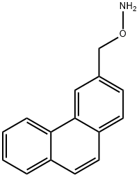 O-(3-Phenanthrenylmethyl)hydroxylamine Struktur