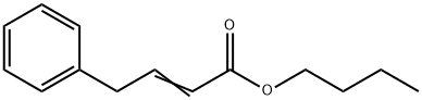 4-Phenyl-2-butenoic acid butyl ester Struktur