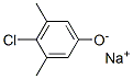 sodium 4-chloro-3,5-dimethylphenolate Struktur