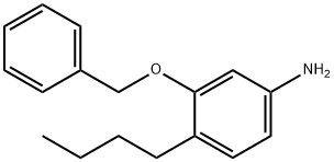 3-BENZYLOXY-4-BUTYLANILINE Struktur