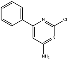 2-chloro-6-phenylpyriMidin-4-aMine Struktur