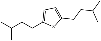 2,5-Diisopentylthiophene Struktur