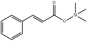 trans-Cinnamic acid trimethylsilyl ester Struktur