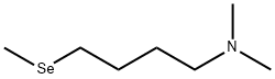 N,N-Dimethyl-4-(methylseleno)-1-butanamine Struktur