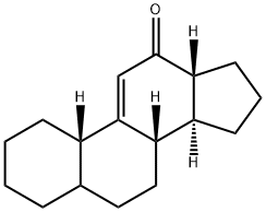 Gon-9(11)-en-12-one Struktur