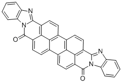 Bisbenzimidazo2,1-a:1',2'-b'anthra2,1,9-def:6,5,10-d'e'f'diisoquinoline-6,11-dione(mixturewithcis-isomer) Struktur