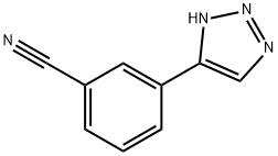 3-(1H-1,2,3-TRIAZOL-4-YL)BENZONITRILE AND 3-(2H-1,2,3-TRIAZOL-4-YL)BENZONITRILE Struktur