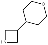 Azetidine, 3-(tetrahydro-2H-pyran-4-yl)- Struktur