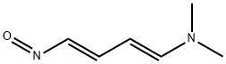 1,3-Butadien-1-amine,N,N-dimethyl-4-nitroso-,(1E,3E)-(9CI) Struktur