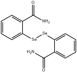 BIS-2-(CARBOXAMIDOPHENYL)-DISELENIDE Struktur