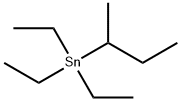 Triethyl(1-methylpropyl)stannane Struktur