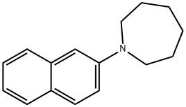 Hexahydro-1-(2-naphtyl)-1H-azepine Struktur