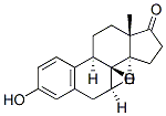 7,8-Epoxy-3-hydroxyestra-1,3,5(10)-trien-17-one (7alpha,8alpha)- Struktur