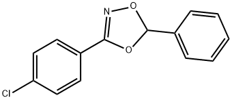 3-(4-Chlorophenyl)-5-phenyl-1,4,2-dioxazole Struktur