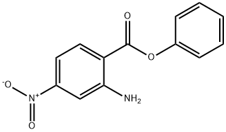 2-Amino-4-nitrobenzoic acid phenyl ester Struktur