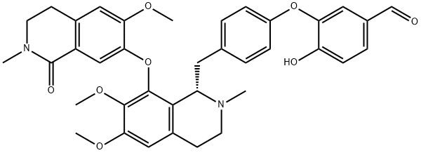 O12'-Demethylsecoobaberine Struktur