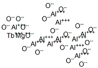 undecaaluminium magnesium terbium nonadecaoxide Struktur