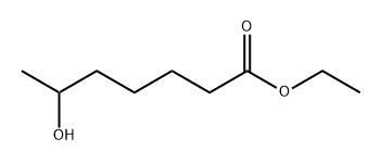 6-Hydroxyheptanoic acid ethyl ester Struktur